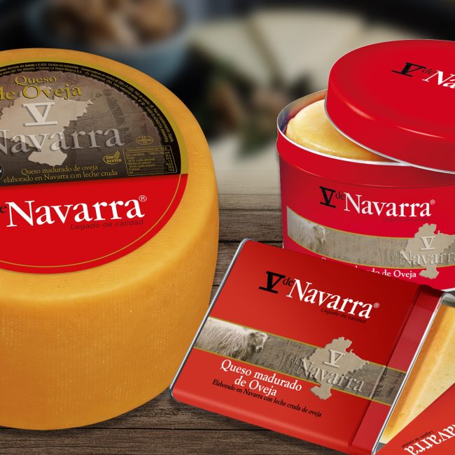 V DE NAVARRA. QUESO DE OVEJA AHUMADO