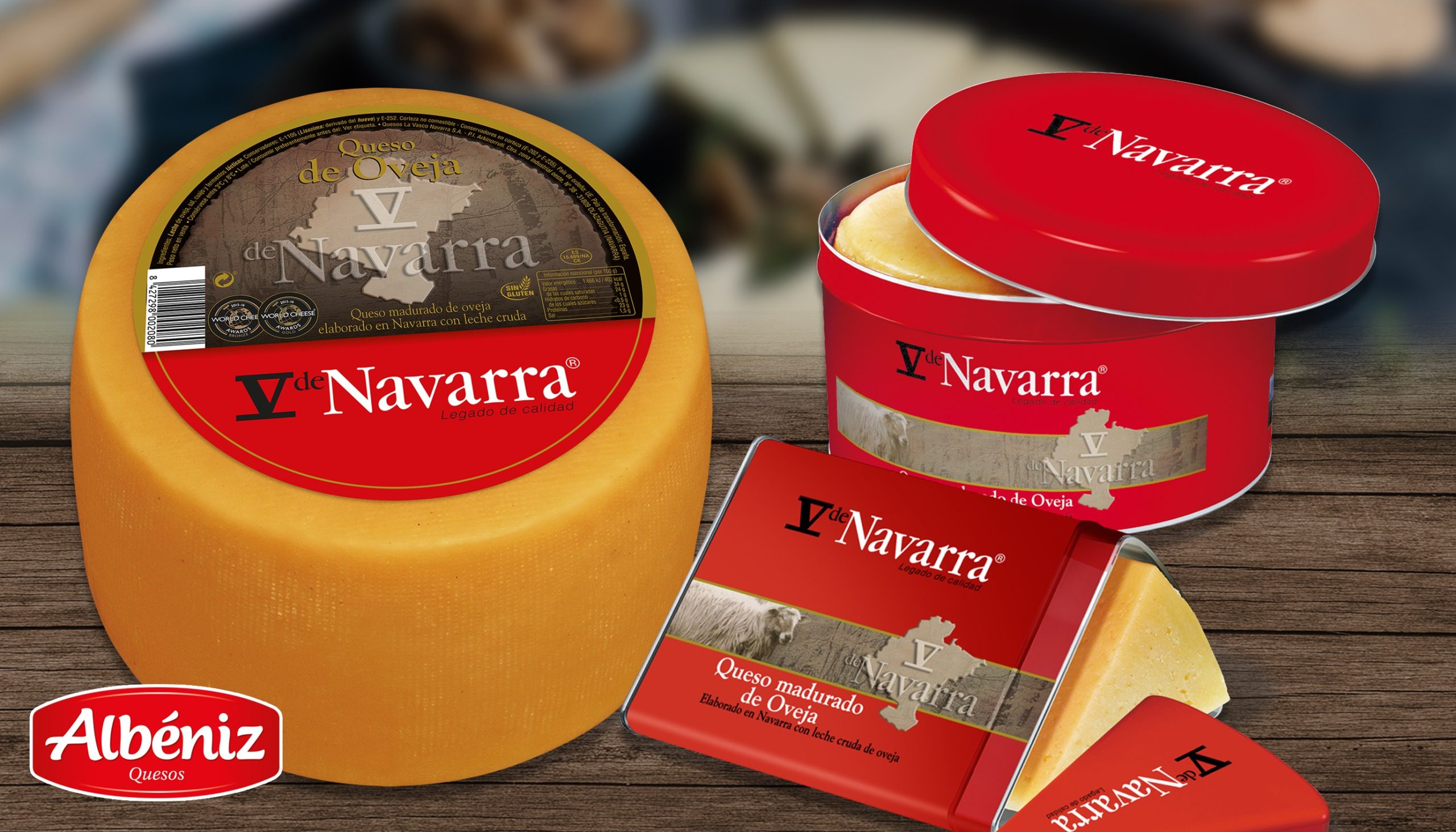 V DE NAVARRA. QUESO DE OVEJA AHUMADO